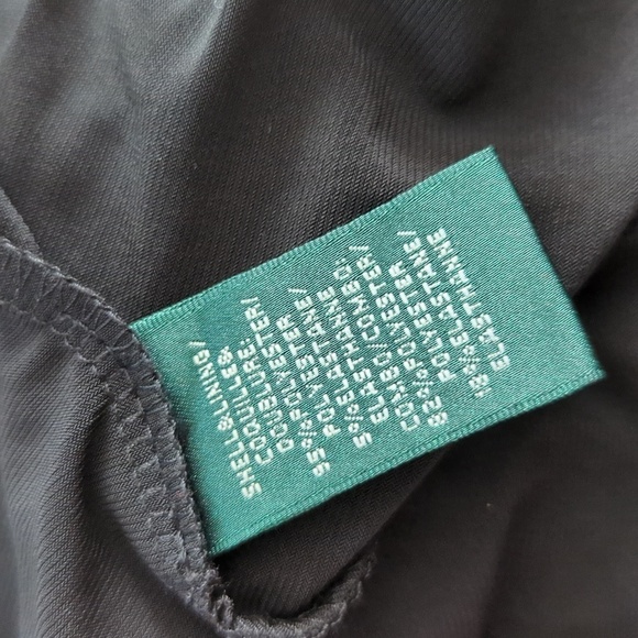 Lauren Ralph Lauren Black glittery size 12 Women's dresse. - Picture 9 of 9